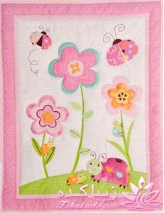 دوخت و تيكه دوزي سرويس خواب براي ني ني هاي خوشگل